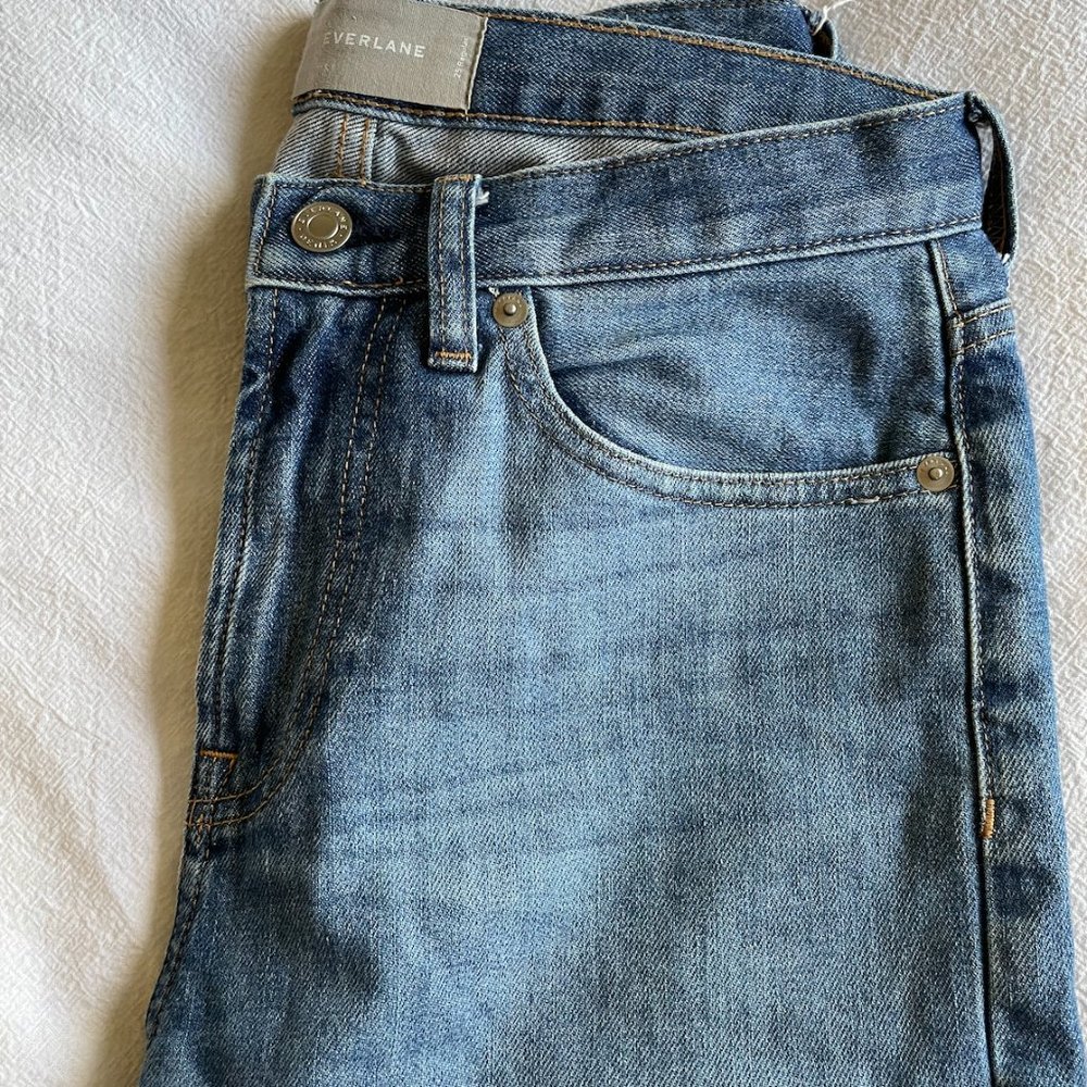 Everlane Boyfriend Jean in Vintage Light Blue